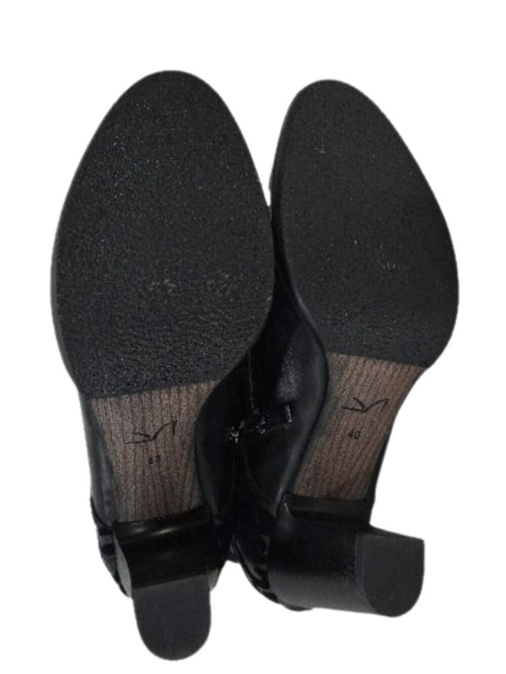 Embassy London Velvet Flocked Lace-Up Ankle Boots EU 40 / US 9 Dark Romantic - Picture 6 of 7